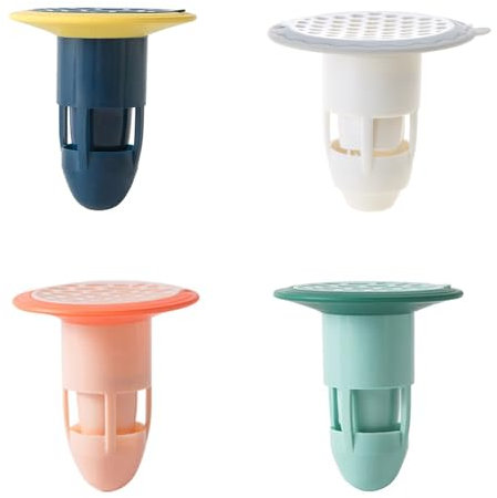 Déodorant de toilette anti-odeur pour salle de bain HUANIZI Multicolore ABS + TPR Plug and Play, installation facile