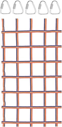 ININOSNP Kletternetz, Outdoor-Frachtnetz, Kletternetz for drinnen und draußen, Klettergerüst, Baumhaus