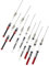 Sewroro 3sets Ink Fountain Absorber Ink Pen Accessories Spring Converter Refillable Fountain Pen 9pcs*3