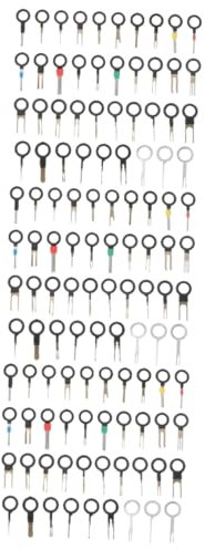 SOLUSTRE 219pcs Terminal Tool Kit Push Pin Extractor for Car Trim Door Hinge Electrical System Specialty Automotive Tools