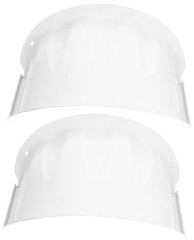 jojofuny Security Camera Cover Outdoor Camera Sunshade 2pcs Monitoring Cap Rain Protection