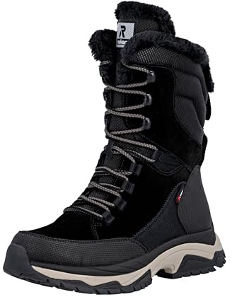 Rieker Damen W3972 Schnür Stiefel