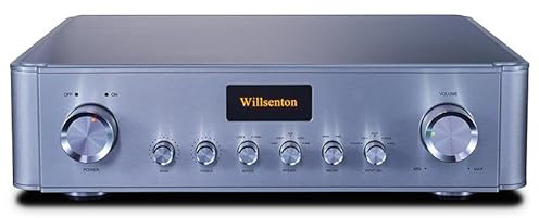 Willsenton R11PRE Pre-Amplifier Phono Stage EH6922 Tube Preamp MM/MC Balance (Silver)