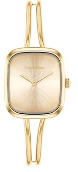 Calvin Klein Zwei-Zeiger-Quarzwerk-Uhr für Damen Kollektion CK Adore mit Edelstahlarmband - Erhältlich aus Gold, Roségold oder Silber