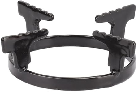 SustVita Gas Stove Wok Rack with a Universal Non Slip Design, a Heavy Duty Kitchen Wok Stand and Portable Stove Burner Ring for Home or Outdoor Use
