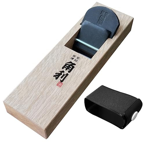 KAKURI Pialla giapponese per la lavorazione del legno, 42 mm, manuale a mano, mini pialla in legno Kanna, 4,1 × 7,0 × 2,1 pollici (41932)