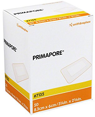 Primapore 7135 Verbände, 8,3 cm x 6 cm (50-er pack)