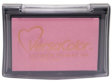 Tsukineko, VersaColor Pigment-Stempelkissen – Petal Pink, 4 x 4 cm