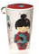 Teaeve Kräuterteetasse little geisha en porcelaine double paroi, 0,35 L