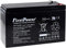 Powery Batterie Gel-Plomb FirstPower pour USV APC RBC 17 7Ah 12V