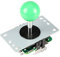 EG STARTS Arcade Classic Competition 5 Pin Stick 5P Rocker 8 maneras Joystick para PC Xbox 360 PS2 PS3 Juegos KOF SNK Arcade DIY Kit Parts Mame Jamma Machine Gaming (Verde)