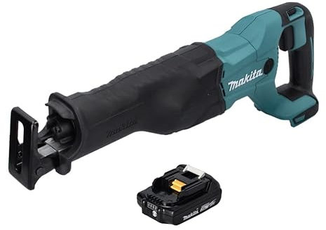 Makita DJR 186 A1 Akku Reciprosäge Säbelsäge 18 V + 1x Akku 2,0 Ah - ohne Ladegerät