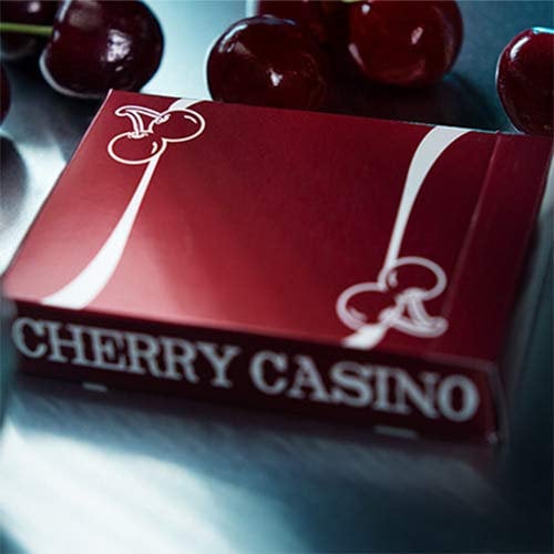 Cherry Casino (Reno Red) Playing Cards by Pure Imagination Projects