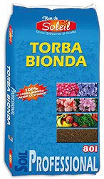 RAGGIO DI SOLE Fleur du Soleil Terriccio Torba Bionda 80 L.
