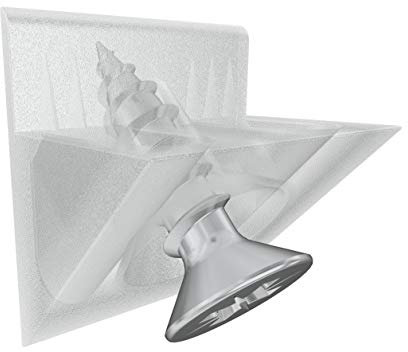 20 Rückwandverbinder Schubkastenboden Regal Stabilisator Fach Halter Keil Transparent
