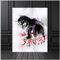 Leinwanddruck Graffiti Why So Serious, 50 x 70 cm, ohne Rahmen