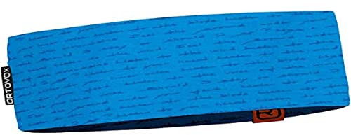 ORTOVOX 120 Tec Print Headband Kopfband Unisex Erwachsene Einheitsgröße Sicherheitsblau
