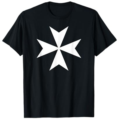 Chevaliers hospitaliers, croix de Malte T-Shirt
