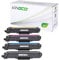 Kineco TN243CMYK Toner kompatibel für Brother Drucker MFC-L3750CDW HL-L3210CW DCP-L3550CDW HL-L3230CDW MFC-L3770CDW MFCL3750CDW TN-243 TN243 (Black,Cyan,Magenta,Yellow)