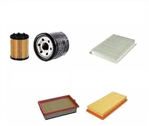 AOQ - KIT TAGLIANDO COMPATIBILE CON FIAT 500 L 1.4 BENZINA 3 FILTRI (ARIA, OLIO E ABITACOLO)