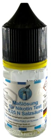 Solution de mesure pour test de nicotine - 30 ml