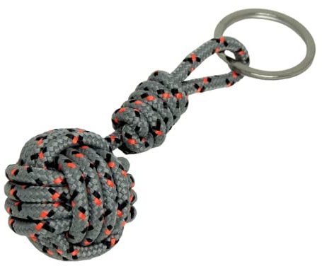 Porte-clés Pomme de Touline gris