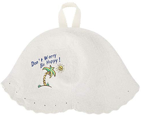 OUKENS Saunahut, moderner Leichter Wollfilzhut für Männer und Frauen Saunazubehör