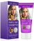 Blond Lila Toning Hair Shampoo Silbershampoo Anti-Gelbstich Purple Shampoo für blonde Haarfärbemittel intensive Haarpflege Damen Pflegeshampoo für trockenes strapaziertes und geschädigtes Haar