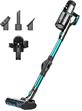 Cecotec Akku-Stabstaubsauger Digital Conga Rockstar 890 X-Treme Ergoflex, 3 in 1, 480 W, 150 AW, 30 kPa, 100 min Autonomie, Jalisco-Bürste, 700 ml Behälter, Flexibler Schlauch