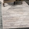 Mazovia Alfombra Moderno - Diseño Moderno de Salón Grande - Pelo Corto - Alfombras de Habitación de Matrimonio, Dormitorio y Comedor - Motivo Abstracto Vintage - Gris Beige 80x150 cm