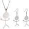 EUEAVAN Personalisierte Funny Doodle Anhänger Halskette Smiley Mittelfinger Trendy Cool Statement Kreative Choker Einzigartige Edelstahl Handmade Freundschaft Schmuck Geschenk Junge