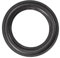 Rebower Altoparlante Schiuma Bordo Surround cerchio Gomma Perforata Subwoofer cerchio Ricambi Parti [per Riparazione O Fai-da-Te Altoparlante Decorazione] - 3,5 / Nero