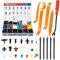 PHYLES Rivetti in Plastica per Auto, 795PCS Clip di Fissaggio Auto Universali Carrozzeria Set per Interni Auto Pannello Paraurti Porta, con Strumenti Rimozione Fissaggio