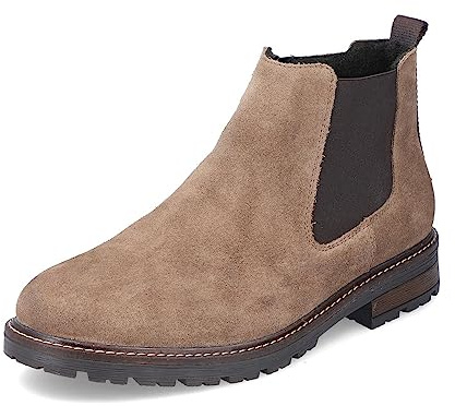 Rieker Herren Chelsea-Stiefel 32051-64 beige Gr. 40