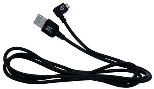Coyote – Câble USB A vers Micro USB coudé – Data et Charge – Compatible Mini, S, NAV, NAV+ et Smartphone