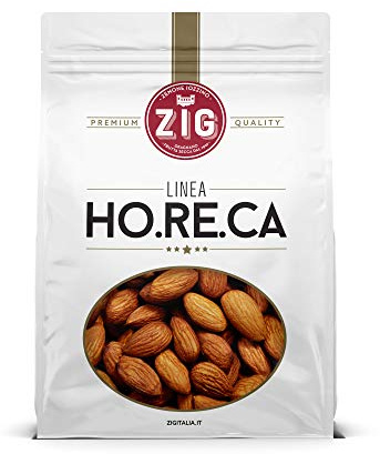 ZIG - HORECA - Geröstete geschälte Mandeln ohne Salz 1 kg