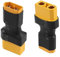 QIANRENON XT60 Stecker auf XT90 Buchse ESC Adapter XT90 Buchse auf XT60 Stecker RC Lithium Akku Aufladen Anschluss Konvertierung, für RC Auto Drohne Quadcopter Modell, 2 Pcs