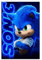 Repaly Poster, Motiv: Sonic The Hedgehog, Spielposter (22) auf Leinwand, Schlafzimmer-Dekor, Sportlandschaft, Büro, Raumdekoration, Geschenk, ungerahmt, 20 x 30 cm