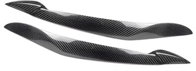 HhhhhYf Car Headlight Eyebrows for BMW old x5 E70,Front Head Light Lamp Cover Brow Trim Headlight Eyebrow Trim Sticker