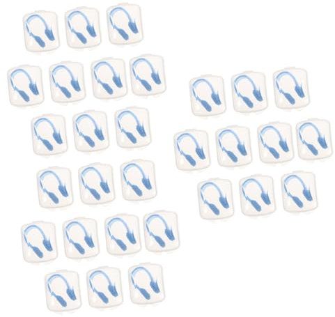 GOOHOCHY 30pezzi Nose Clip per Nuoto Strumenti per Nuotatori Accessori Resistente all per Piscina Protezione Nasale Morbida e Confortevole
