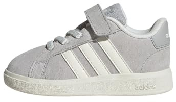 adidas Unisex Baby Grand Court 00S Infants Shoes, Grey Two/Off White/Cloud White, 5 UK Child