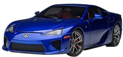 JHEONC Druckguss Simulation Modell 1 18 Für Lexus LFA Sportwagenmodell Harzauto-Modellauto-Sammlerstücke-Enthusiasten Dekorative Ornamente Hobby Ornament Display(Blau)