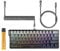 MAMBASNAKE X60 HE Rapid Trigger Wireless Gaming Keyboard, 0.01mm RT Accuracy, 8000Hz Wired RGB Keyboard with Magnetic Switch, Adjustable Actuation, Snap Tap, Coiled Cable, for PC/Mac, Moon Night