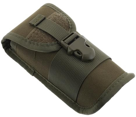 ibasenice Taktische Brille Box Brillenhalter Stoßfestes Brillenetui Sonnenbrillenetui Für Damen Brillenetui Wandern Taschen-brillenetui Kompaktbrille Gehäuse Brillenzubehör Stoff Dark Green