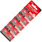 Lot de 10 piles bouton pour montre SR927SW AG7 1,55 V LR927 LR57 alcaline de rechange pour horloge