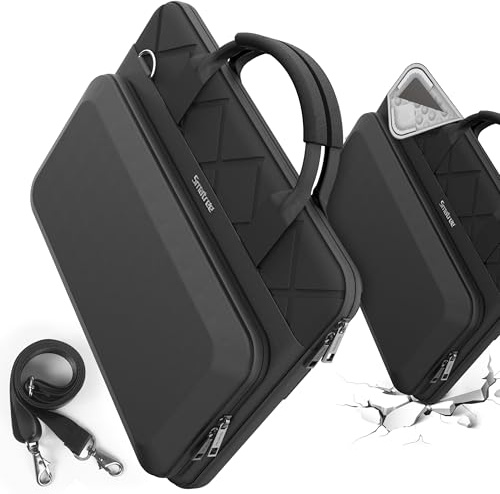 Smatree CityShield Laptop Schultertasche für 17,3-18Zoll MSI Stealth A18 AI+Copilot+PC/18 AI Studio A1V/18 Mercedes-AMG,für Raider GE77HX/GE76,für Vector GP78HX/GP77/GP76HX,Alpha 17 C7VF Tasche (MC03)