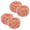 4PCS Estropajos De Cobre, 8x3,5cm Almohadillas De Cobre, Material De Alambre De Cobre, Duradero Y Resistente Al Óxido, Adecuado para Ollas, Parrillas, Cocinas