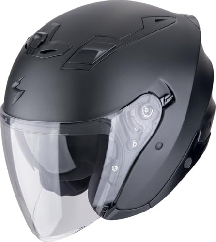 SCORPION EXO-Z1 SOLID Matte pearl black L