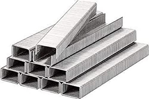 KWB Klammern, Typ Flachdraht, Stahl, C-Spitze, Stahldraht, 900 Stk. 10,7 mm x 10 mm