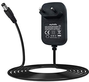 MyVolts 9V EU-Netzteil kompatibel mit Roland F-90-BK Keyboard